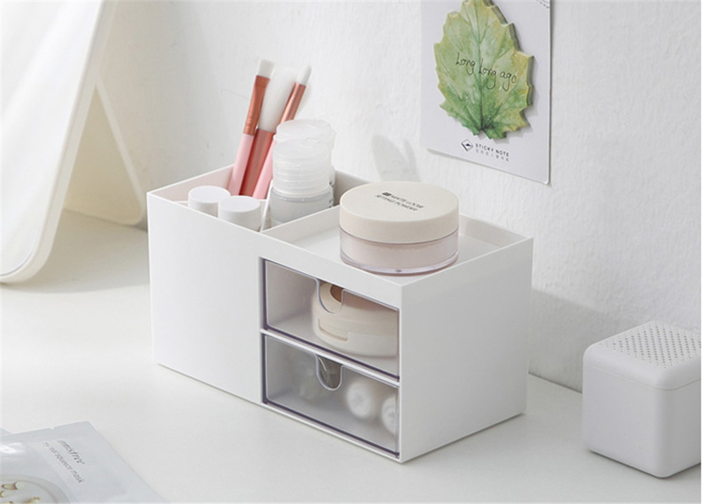 Desktop-Storage-Box-Pen-Holder-with-2-Drawers-Stationery-Cosmetics-Makeup-Brushes-Holder-Sundries-Or-1605616-5