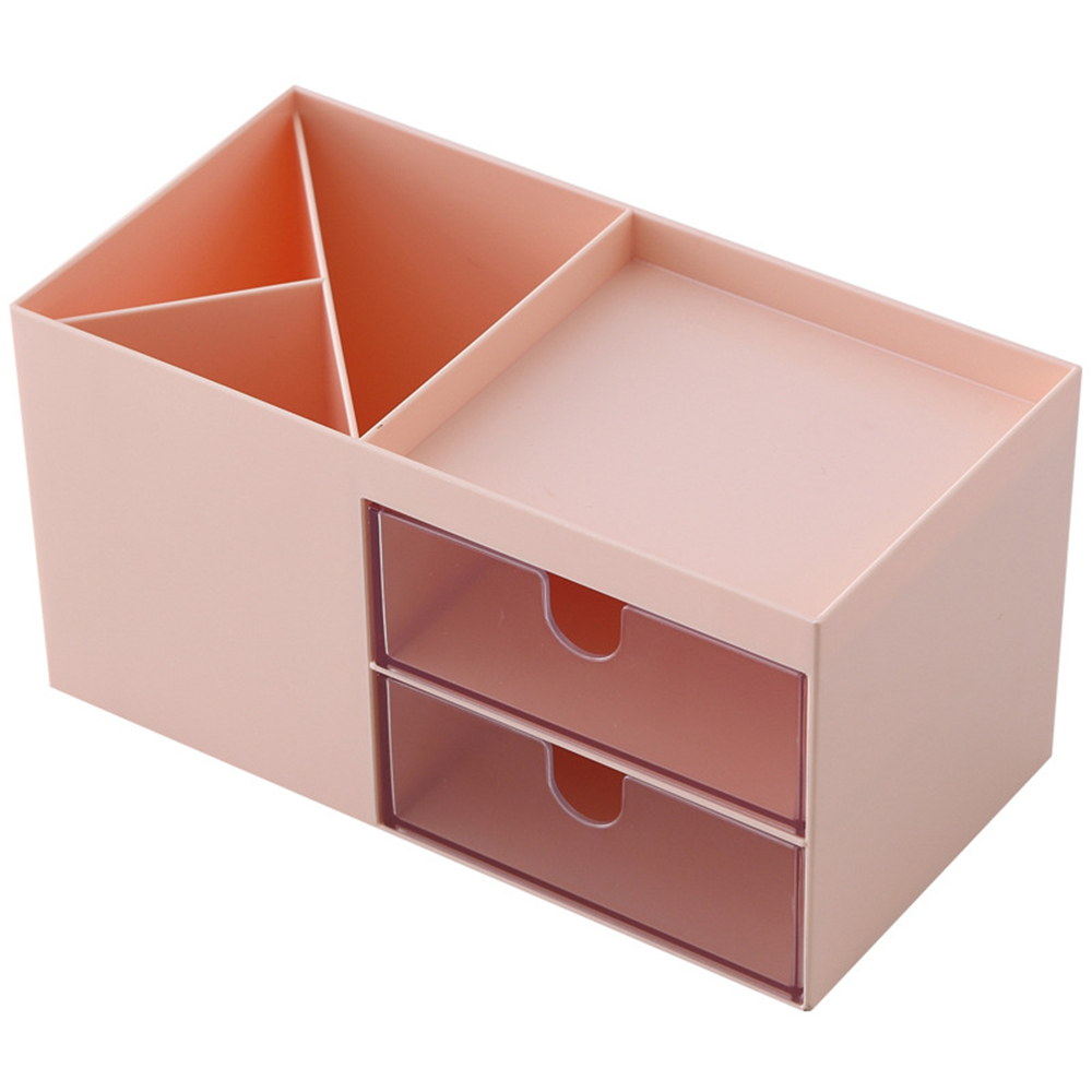 Desktop-Storage-Box-Pen-Holder-with-2-Drawers-Stationery-Cosmetics-Makeup-Brushes-Holder-Sundries-Or-1605616-9