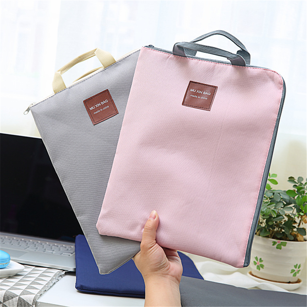 Libo-Waterproof-Computer-Bag-Canvas-Zipper-Multi-Functional-Multi-Layer-A4-File-Bag-Portable-Pad-Lap-1745868-19