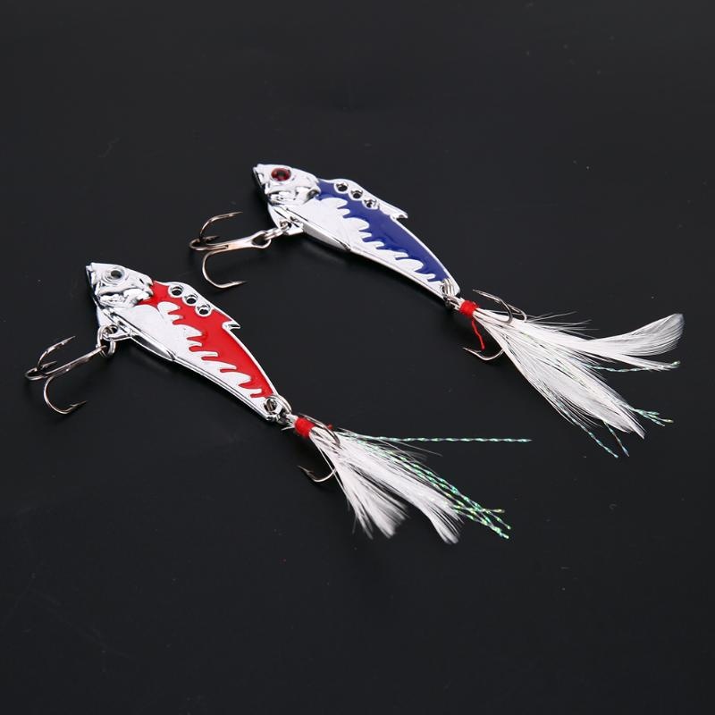 10pcs-5cm-82g-Metal-VIB-Fishing-Lure-Crankbait-Hard-Bait-Treble-Hooks-1216238-5