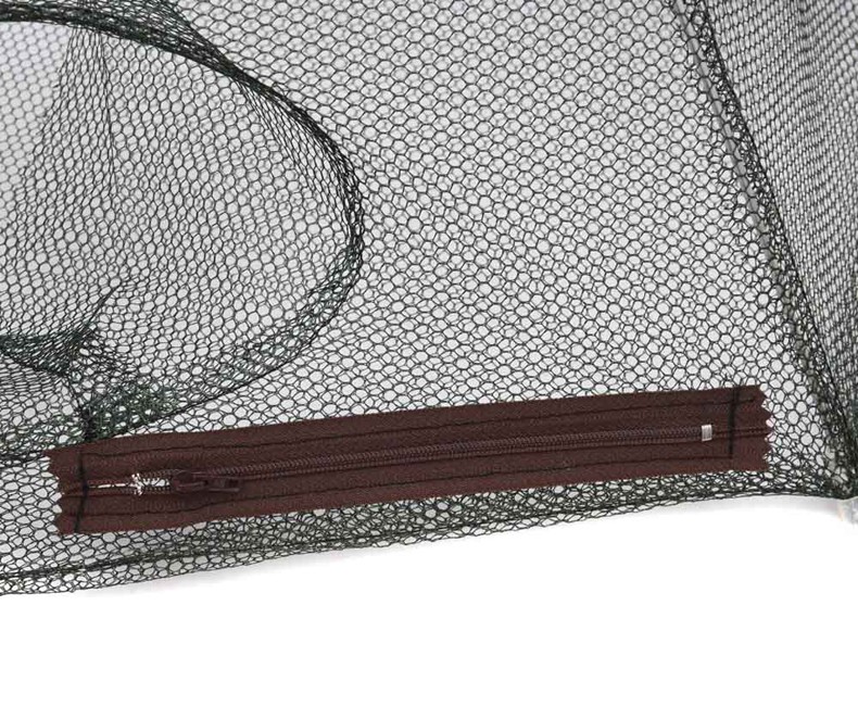 12-Holes--Square-Foldable-Fishing-Trap-Cast-Net-Nylon-Stainless-Closed-Shrimp-Net-1058168-6