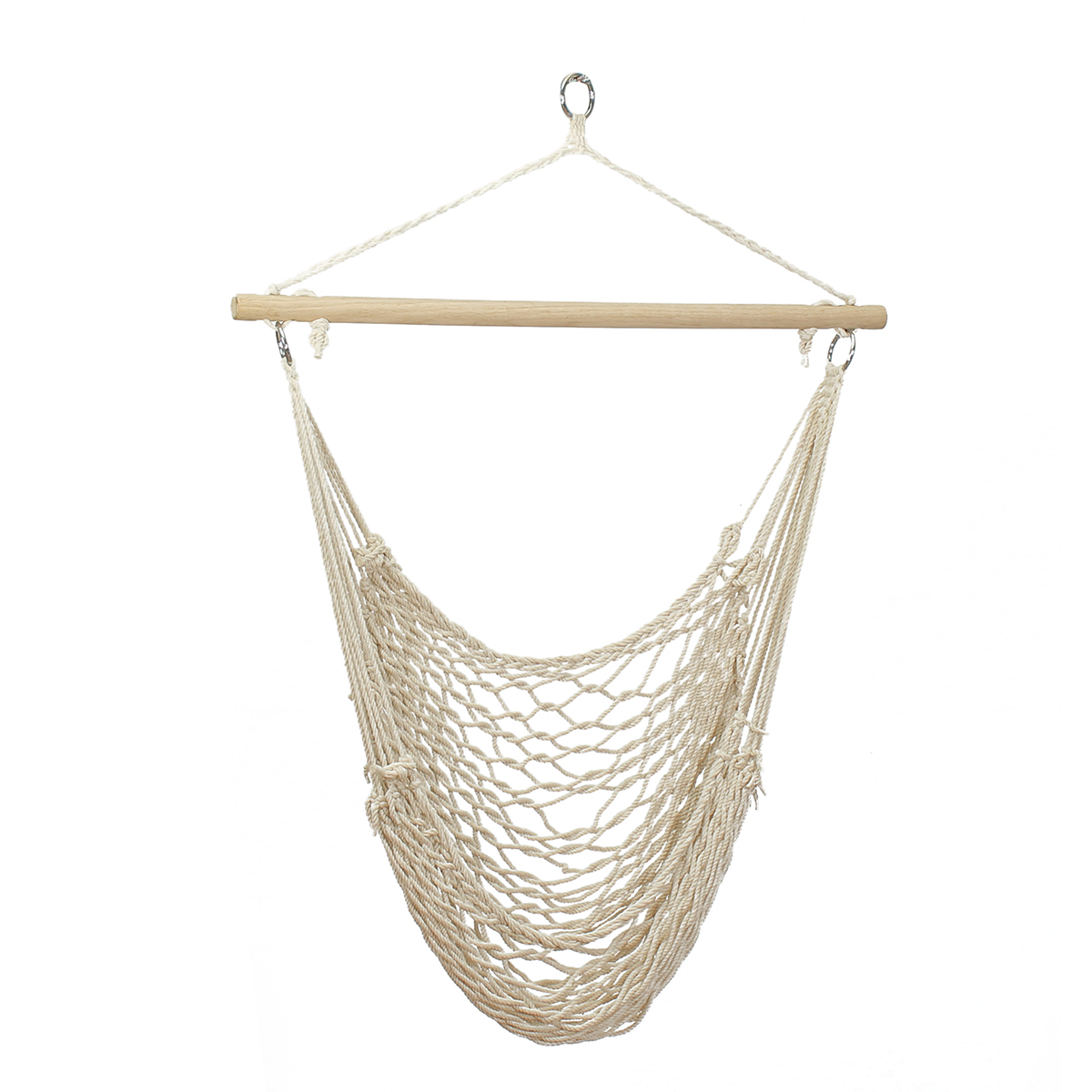 135-x-90CM-Portable-Outdoor-Swing-Cotton-Hammock-Chair-Wooden-Bar-Hanging-Rope-Chair-For-Garden-Pati-1304667-5