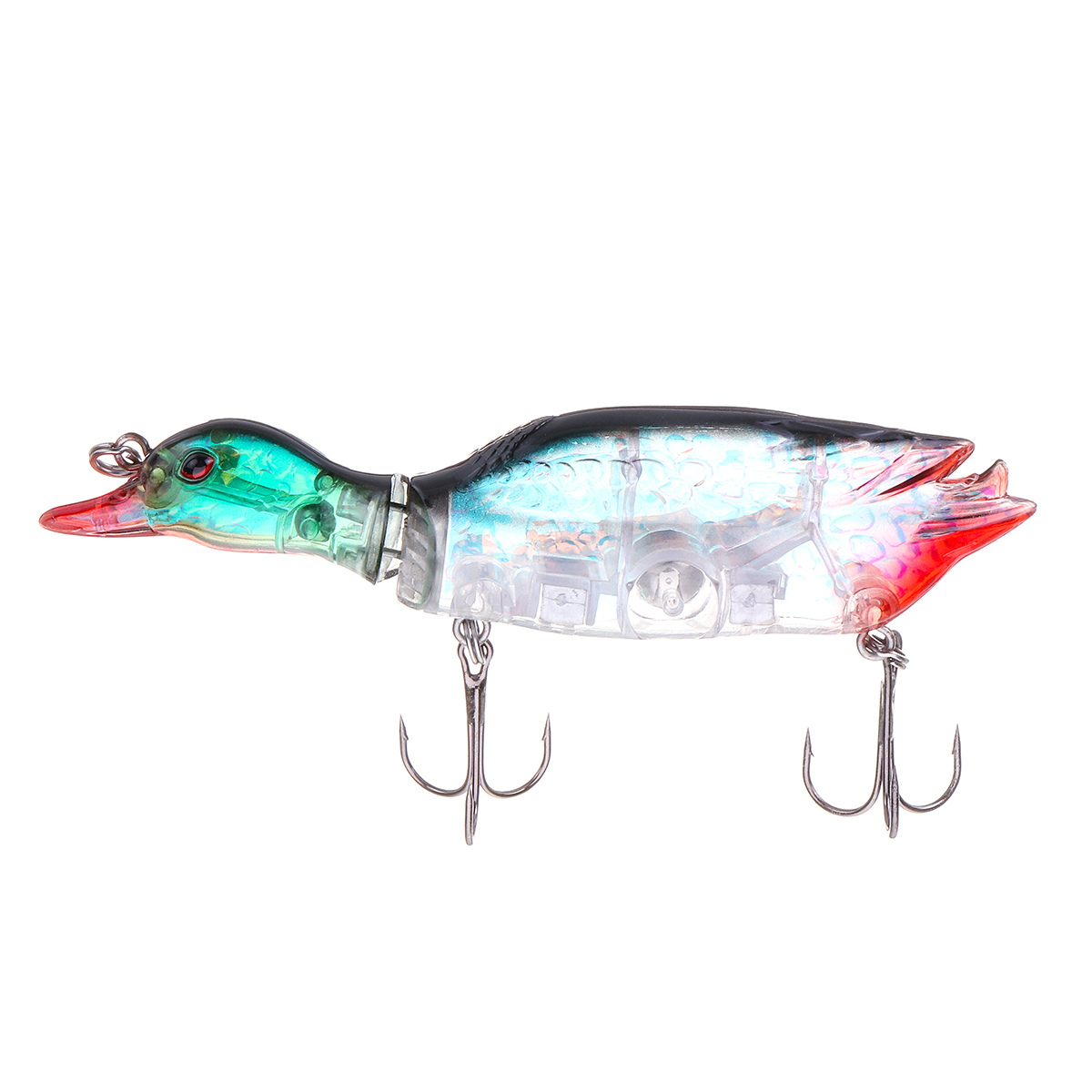 1PC-ZANLURE-5-13CM-59g-3D-Duck-Artificial-Fishing-Lure-With-Hooks--Hard-Baits-Minnow-Topwater-Wobble-1646056-10