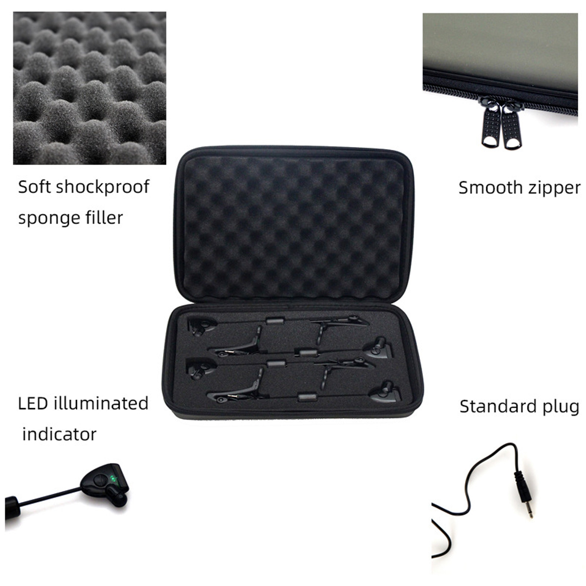 4-Colors-LED-Illuminated-Indicator-Fishing-Swinger-Set-With-Zipper-Case-Fish-Bite-Alarm-Hanger-Swing-1683357-2