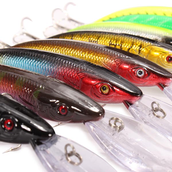 Bass-Fishing-Lures-Diving-Crankbaits-Minnow-Treble-Hooks-Baits-155cm-930901-7