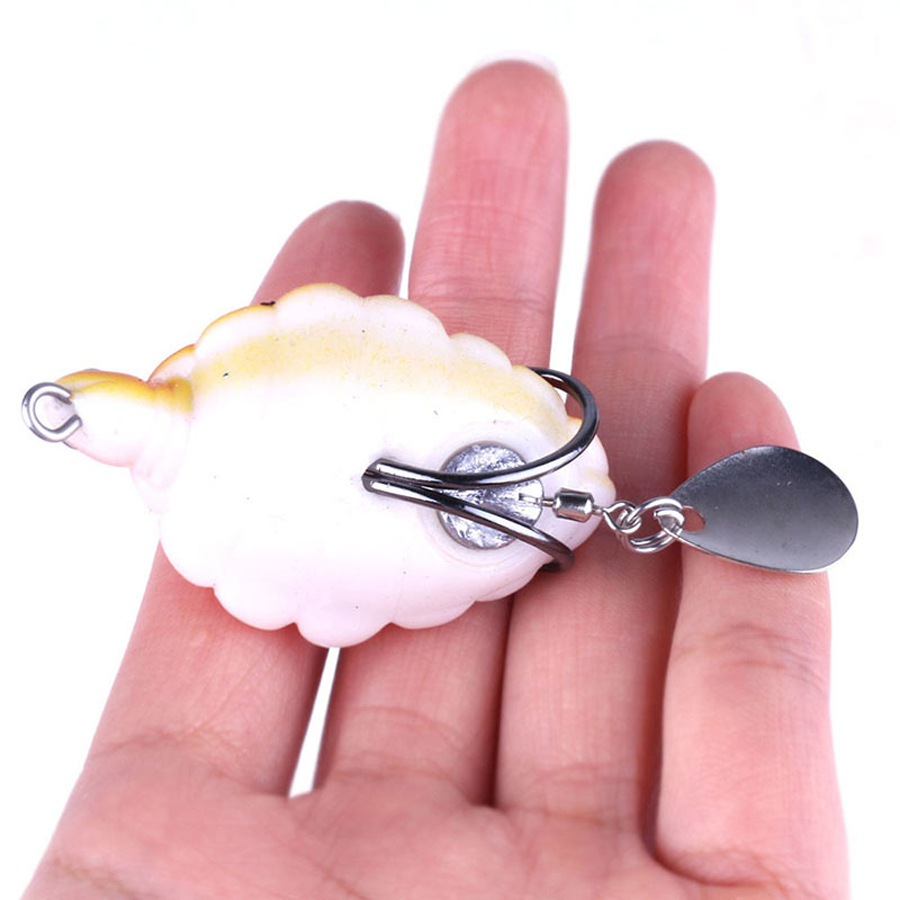 FO0165B-5PcsSet-55CM134g-Dual-Hook-Tortoise-Fishing-Lure-Artificial-Soft-Bait-With-Spoon-Sequins-1351170-7