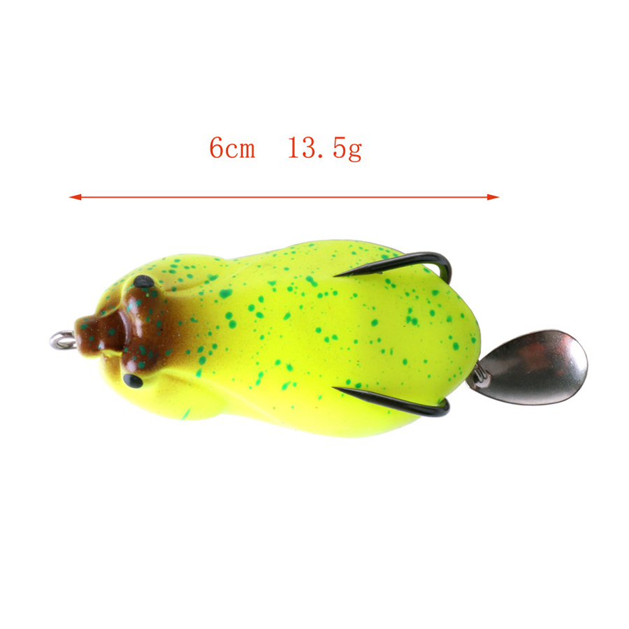 FO020-5PcsSet-6CM-13G-Frog-Lure-Fishing-Lure-Artificial-Soft-Bait-Snakehead-Bait-with-Hook-1351169-6