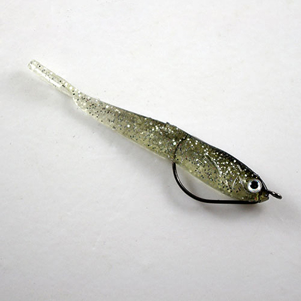 Grey-Soft-Silicone-Fishing-Lure-Bait-Freshwater-Salt-Water-928717-3