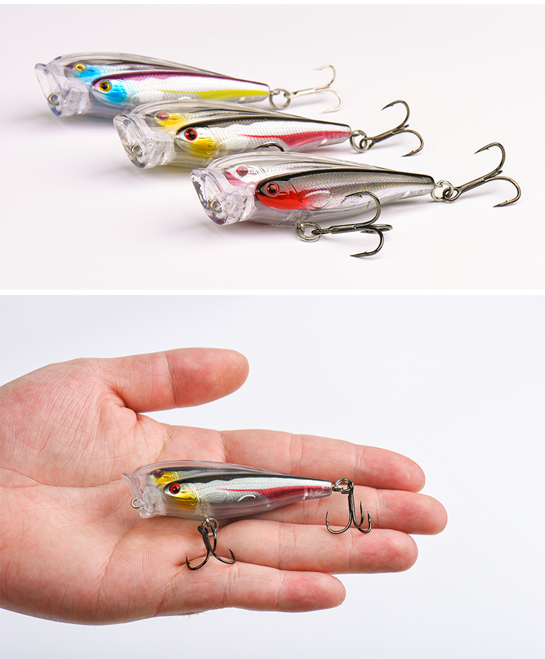 LEO-1PC-75CM-12G-Popper-Fishing-Lure-3-Colors-Hard-Baits-Fishing-Lure-Tackle-1266273-3