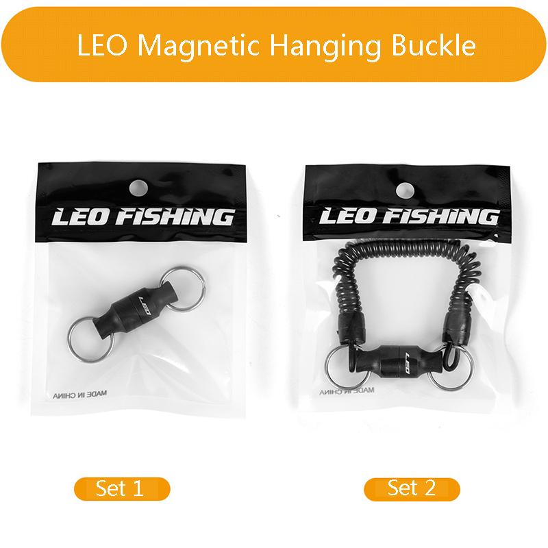 LEO-1pc-Fly-Fishing-Magnetic-Hanging-Buckle-With-Spring-Line-Release-Net-Holder-Buckle-Fishing-Tool-1270131-4