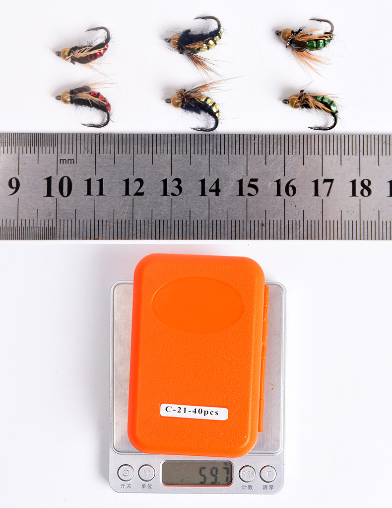LEO-40pcslot-Fly-Fishing-Lure-Set-Artificial-Bait-For-Pesca-Fish-Fishing-Hooks-Tackle-With-Box-1266271-4