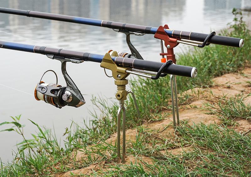 LEO-Aluminum-Alloy-Fishing-Rod-Holder-Adjustable-Handle-Fishing-Pole-Support-Stand-Metal-Ground-1361821-8