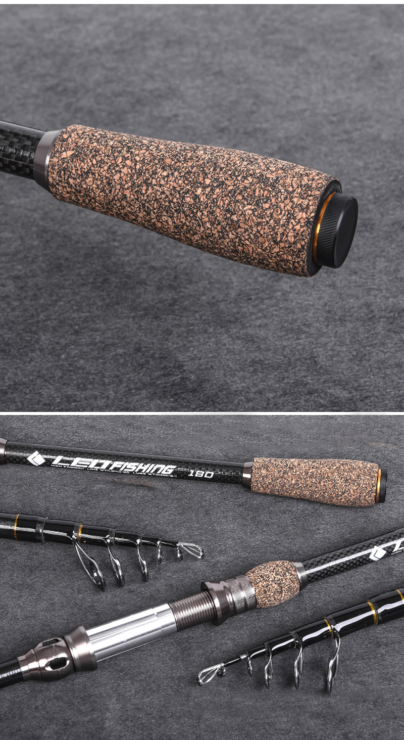 LEO-Carbon-Fiber-18212427m-Fishing-Rod-Handle-Fishing-Pole-Travel-Portable-Telescopic-Fishing-1405480-2