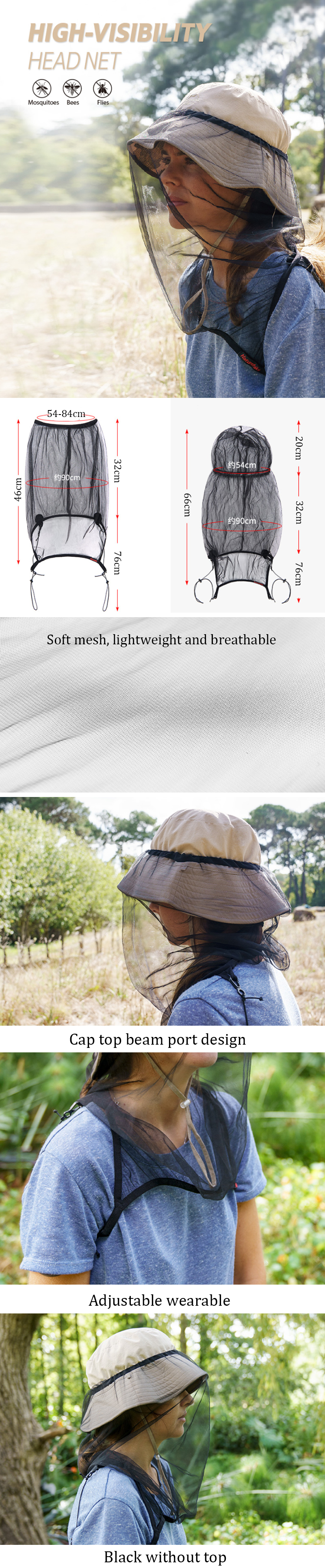 Naturehike-NH19F005-Z-Anti-Mosquito-Insect-Net-Hat-Mask-Head-Face-Guard-Protector-Cap-Cover-Suncreen-1442081-1