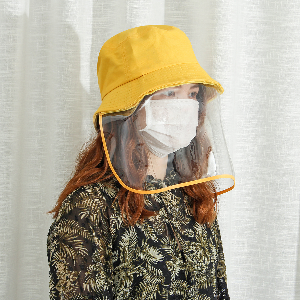 Outdoor-Transparent-Full-Face-Shied-Hat-Protective-Bucket-Hat-Removable-Anti-spittle-Dustproof-Face--1673857-8