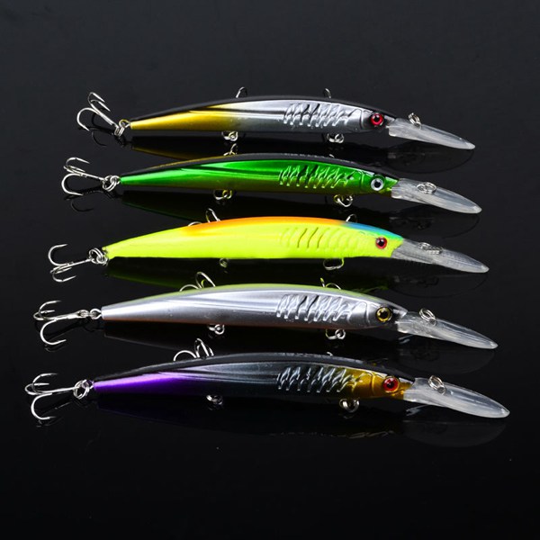 Proberos-127g-145cm-Minnow-Bait-Fishing-Lure-Hard-Lure-Bait-with-Hooks-5PCs-988793-2