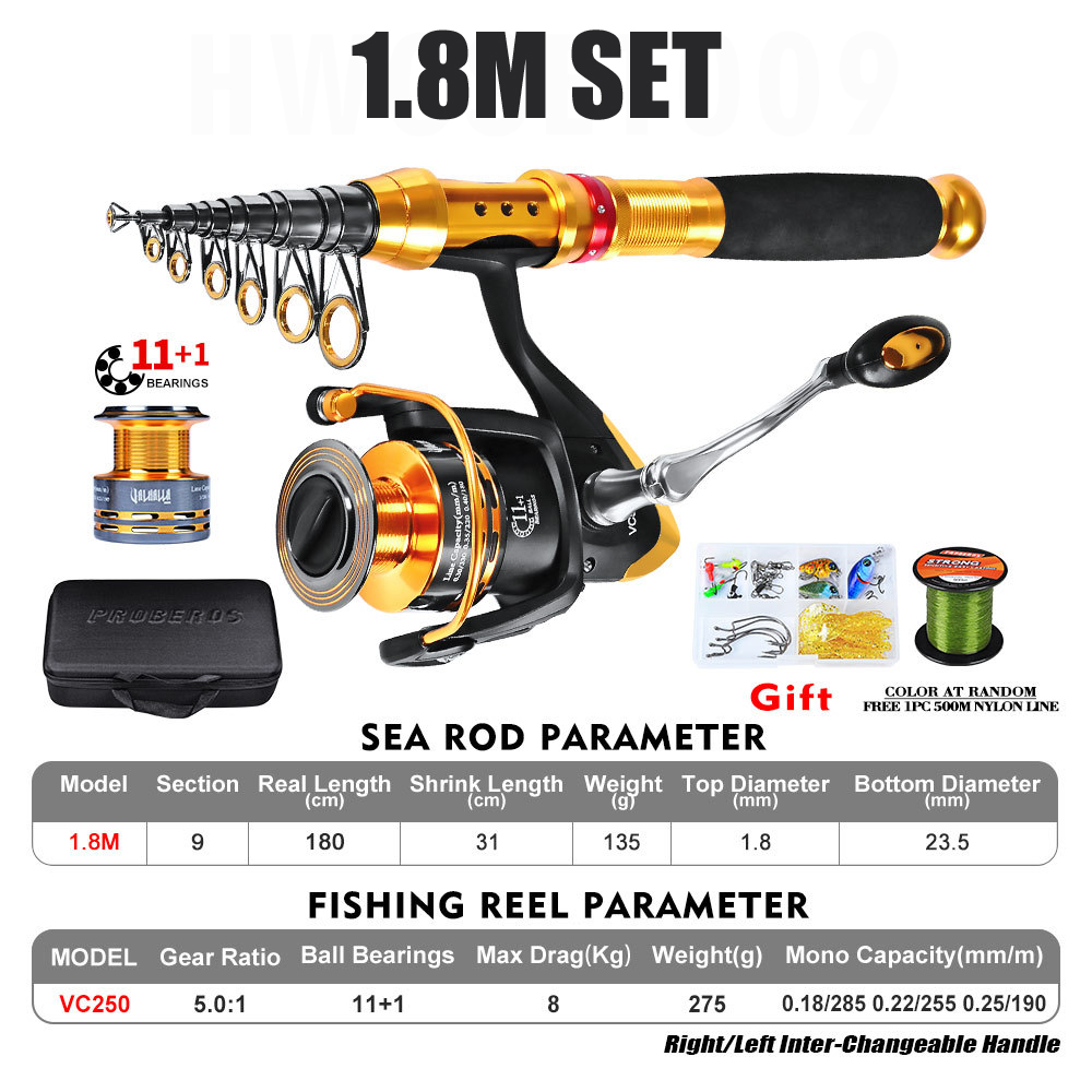 Proberos-18M21M25M27M-Carbon-Fibre-Long-Range-Fishing-Rod--Fishing-Reel--Fishing-Line--Fishing-Bag---1650936-7