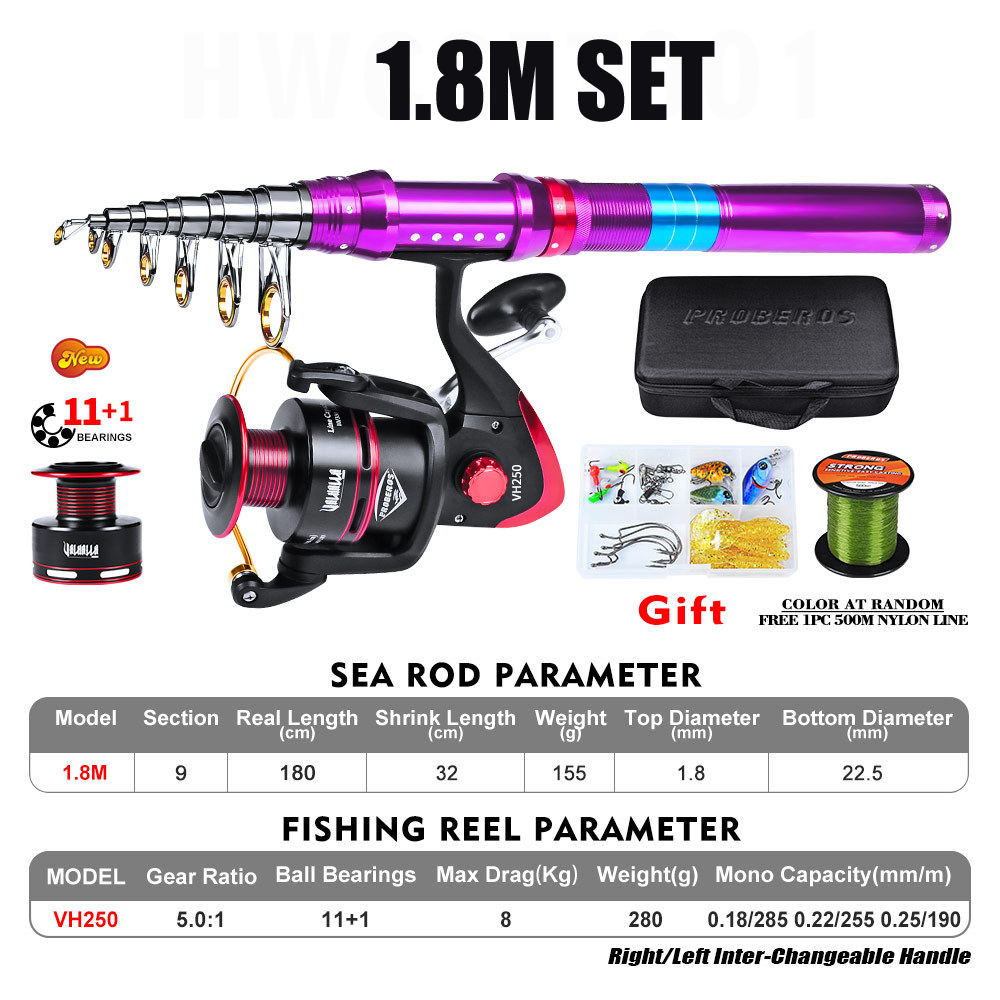 Proberos-18M21M25M27M-Carbon-Long-Range-Fishing-Rod--Fishing-Reel--Fishing-Line--Fishing-Bag--Bait-B-1650928-4