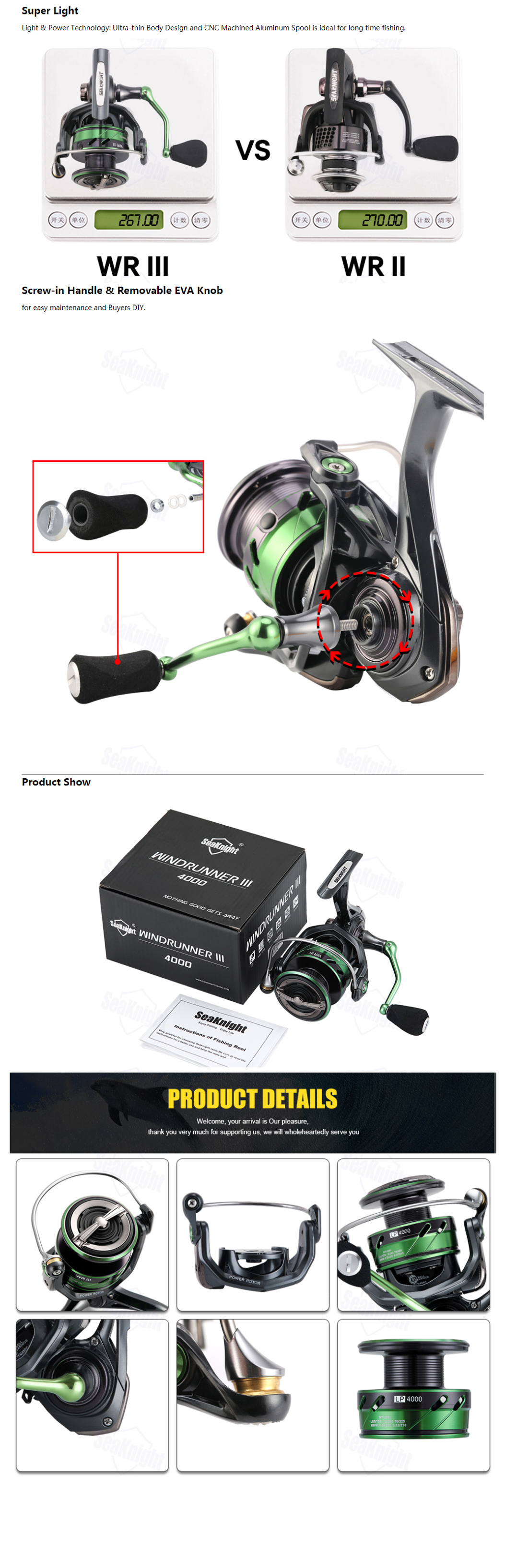 SeaKnight-521-10BB-WR-III-2000-5000-Carbon-Fiber-Fishing-Reels-Lightweight-Spinning-Reels-High-Speed-1834536-3