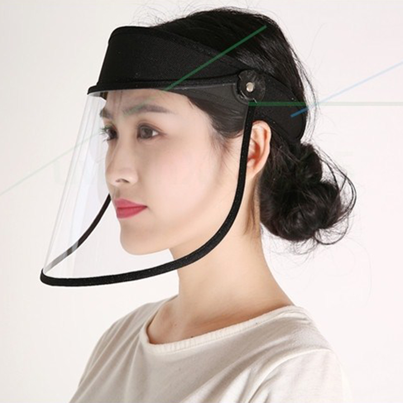 Unisex-Full-Face-Cover-Anti-Fog-Saliva-Dustproof-Protective-Waterproof-Fishing-Bucket-Hat-1671997-2