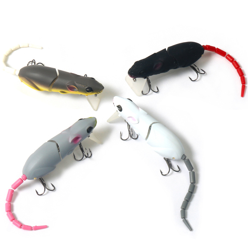 WS-N-027-1pc-155g-85mm-Artificial-Mouse-Fishing-Lure-Swimbait-2-Segment-Bait-Lifelike-Rat-Lure-For-F-1346278-5