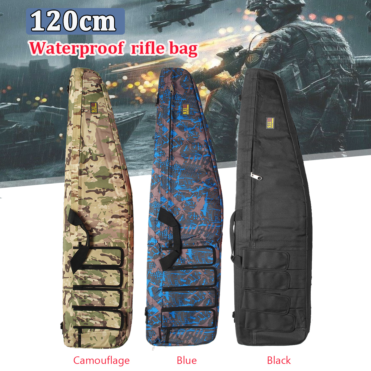 ZANLURE-120x35cm-Oxford-Cloth-Fishing-Bag-Tactical-Hunting-Waterproof-Storage-Bag-Shoulder-Bag-1598317-1