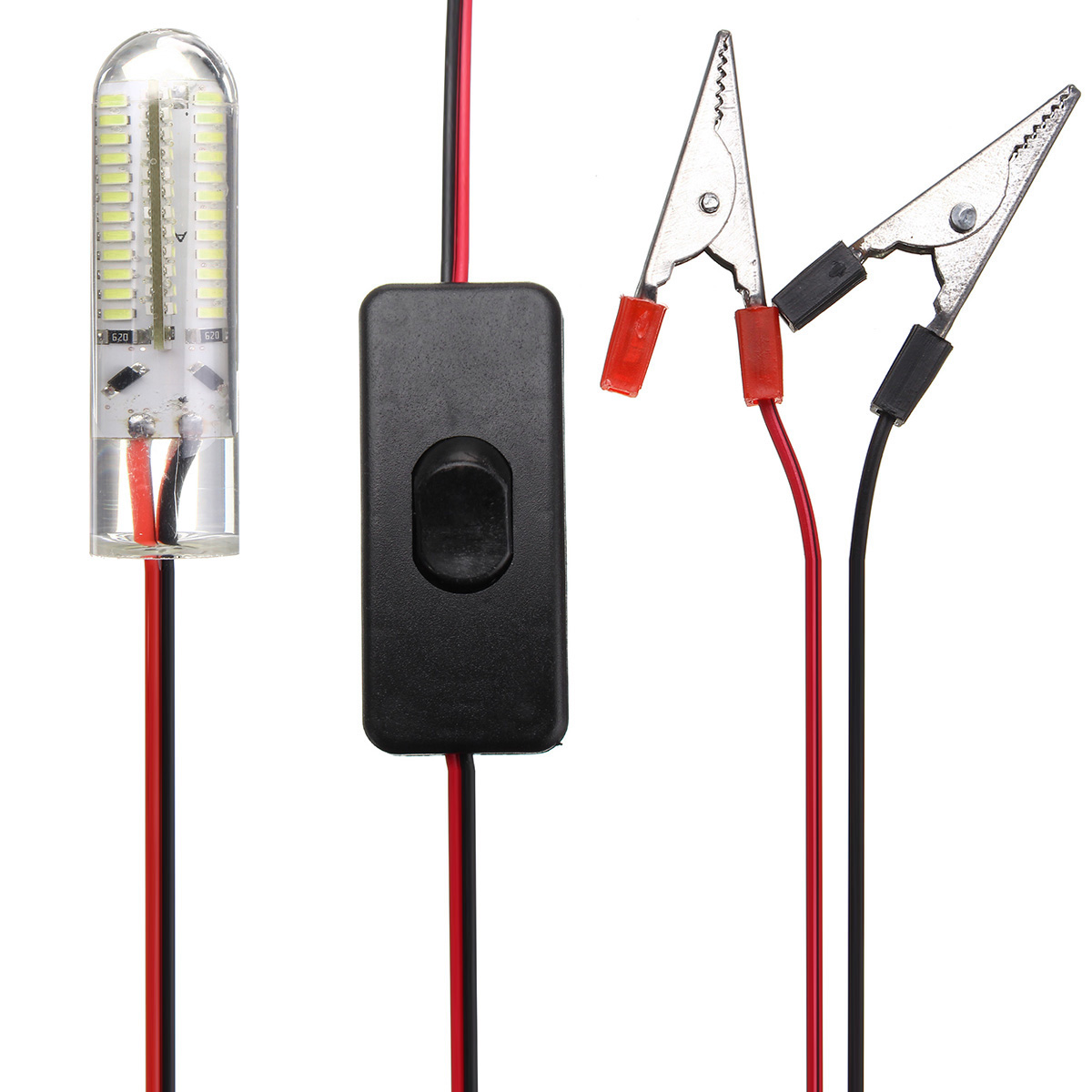 ZANLURE-12V-12W-Cool-Warm-White-Underwater-LED-Fishing-Light-Night-Boat-Attracts-Fish-1258572-5