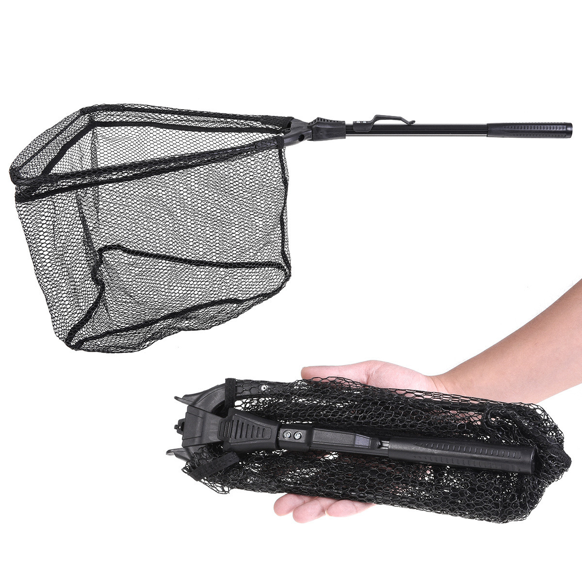 ZANLURE-12quot16quot-Aluminum-Alloy-Triangle-Fishing-Net-Retractable-Fishing-Net-Telescoping-Foldabl-1790416-6