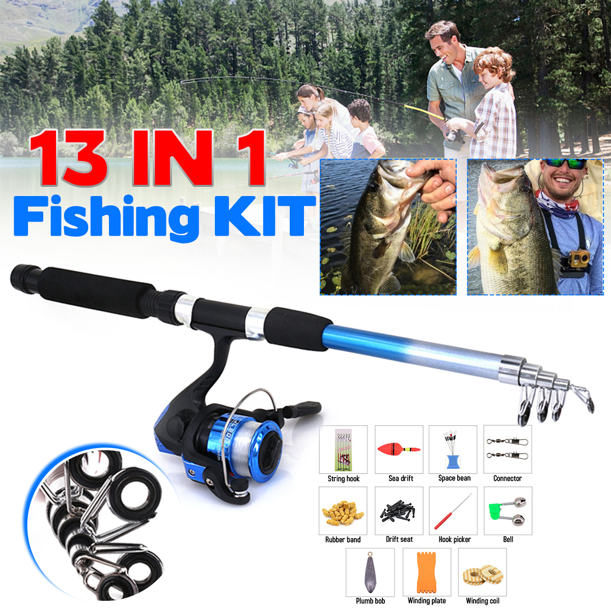 ZANLURE-13pcsset-521-BB-Fishing-Rod-Reel-Combo-1450567-1