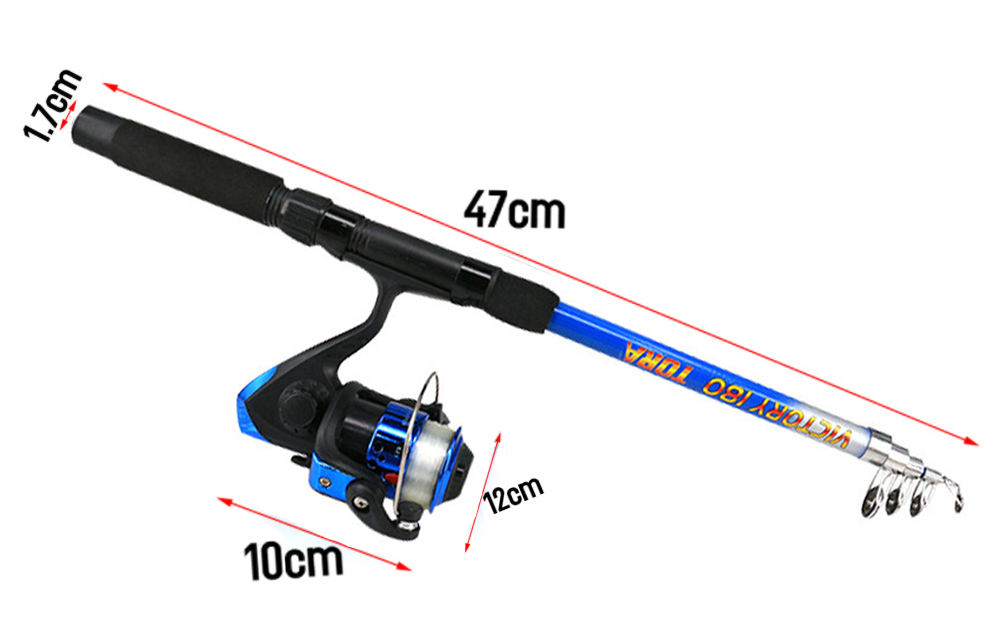 ZANLURE-13pcsset-Fishing-Rod-Reel-Combo-Telescopic-521-BB-Fishing-Rod-Set-Ultralight-Fishing-Tackle--1834940-3