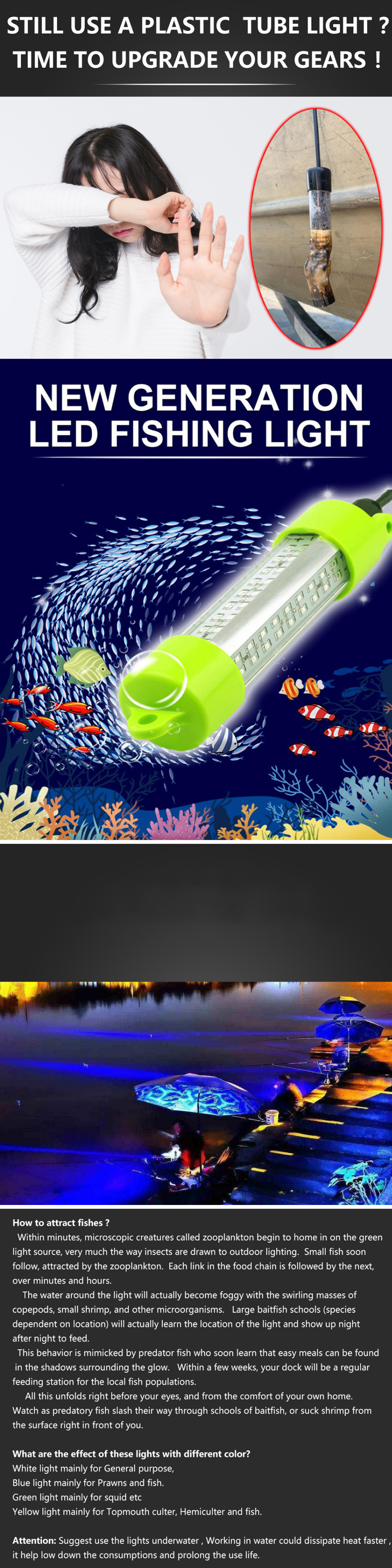ZANLURE-160W-6-Sides-Green-White-Blue-Yellow-Aluminum-High-Power-LED-Fish-Submersible-Underwater-Fis-1842708-1