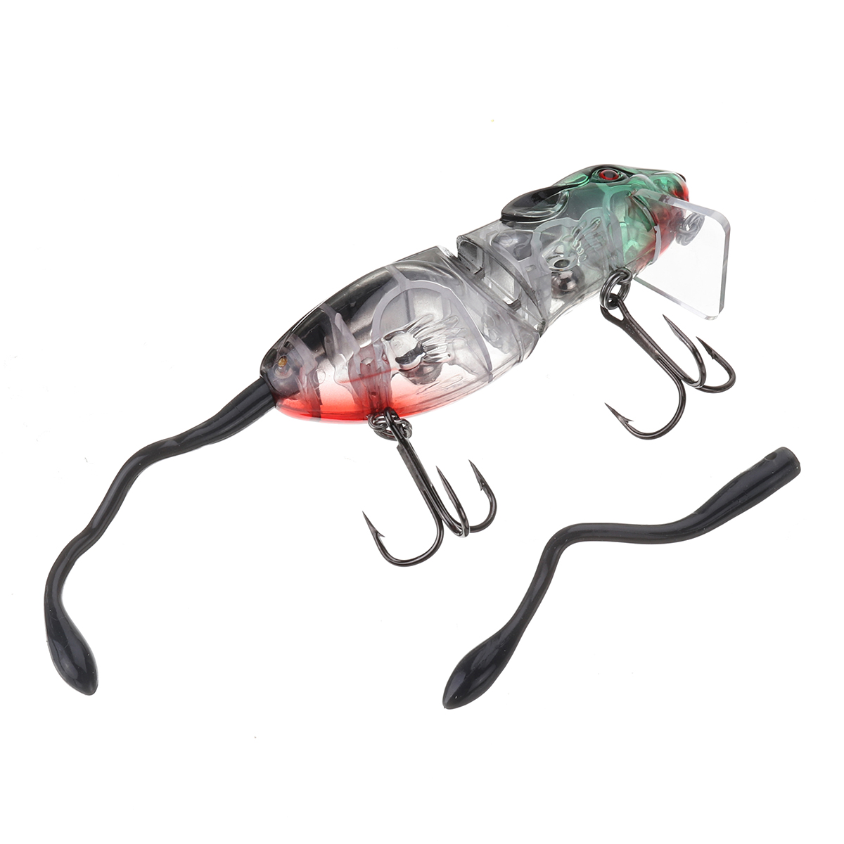 ZANLURE-1PC-16CM-45g-3D-Eyes-Mice-Rat-Shape-Lure-Artificial-Fishing-Bait-With-2-Hooks-Fishing-Tackle-1646066-8