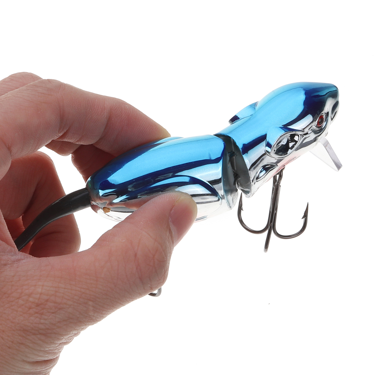 ZANLURE-1PC-16CM-45g-3D-Eyes-Mice-Rat-Shape-Lure-Artificial-Fishing-Bait-With-2-Hooks-Fishing-Tackle-1646066-9