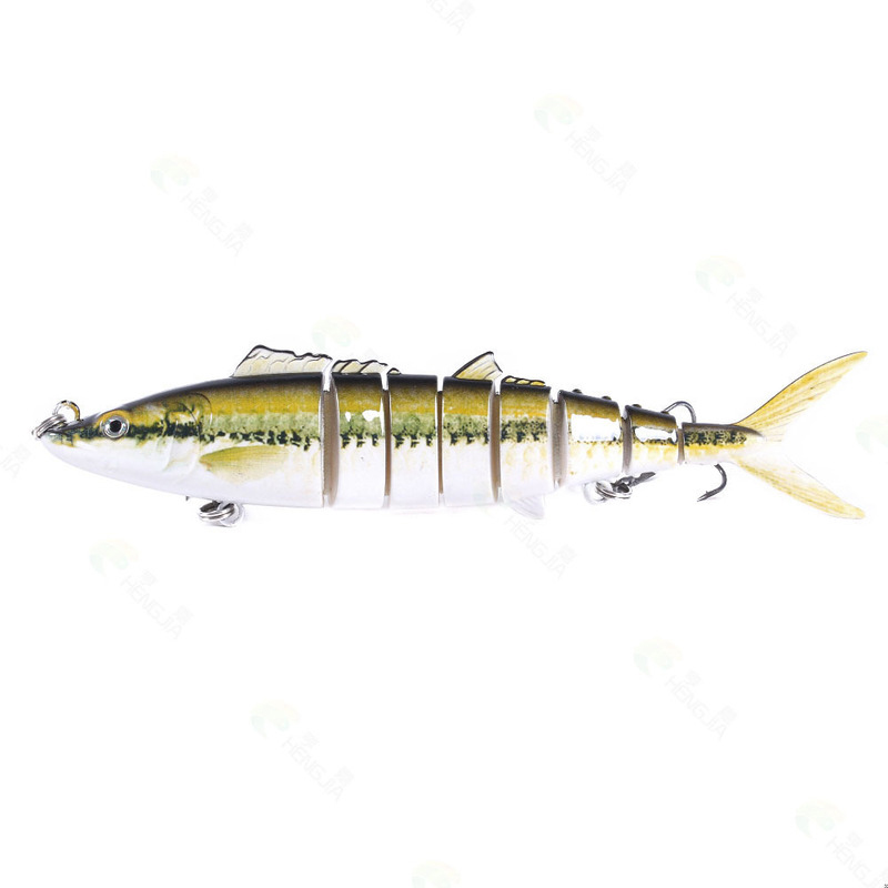 ZANLURE-1PCS-178CM-38G-8-Section-Fishing-Lures-ABS-Lead-Fish-Jig-Simulation-With-Fish-2-Hooks-1853261-10
