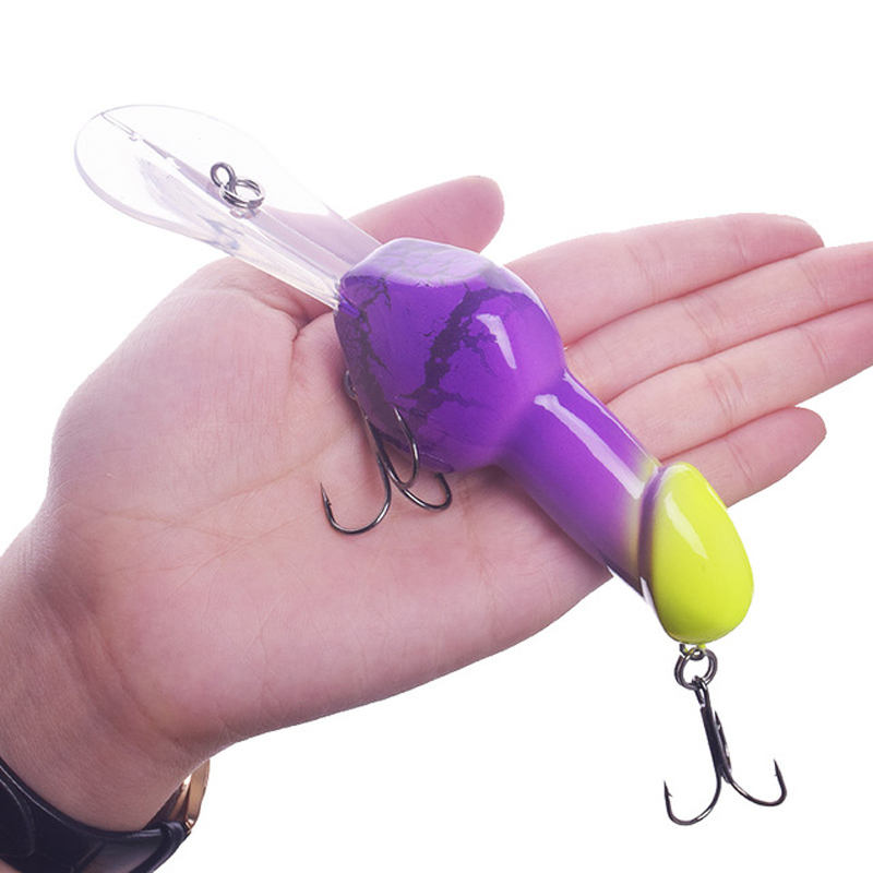 ZANLURE-1PCS-85mm-27g-Big-Minnow-Hard-Fishing-Lure-Diving-2-3M-Swimbait-Funny-Rattle-Bait-Crankbait--1752209-12