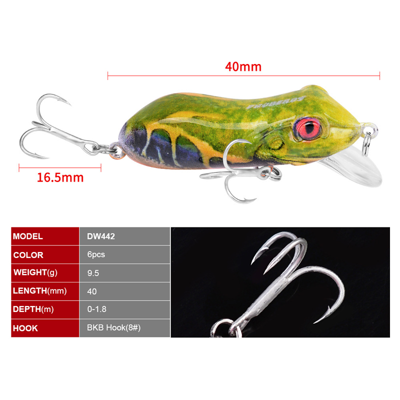 ZANLURE-1pc-4cm-95g-Pencil-Popper-Fishing-Lure-Crankbait-Wobblers-Plastic-Frog-Artificial-Bait-1361947-3