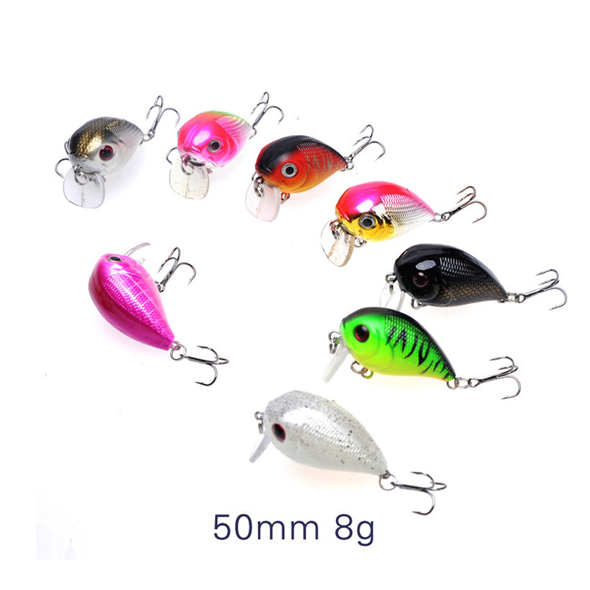 ZANLURE-1pc-5cm-8g-Wobbler-Fat-Crankbait-Fishing-Lure-Artificial-Bass-Hard-Bait-Fishing-Tackle-1309807-3