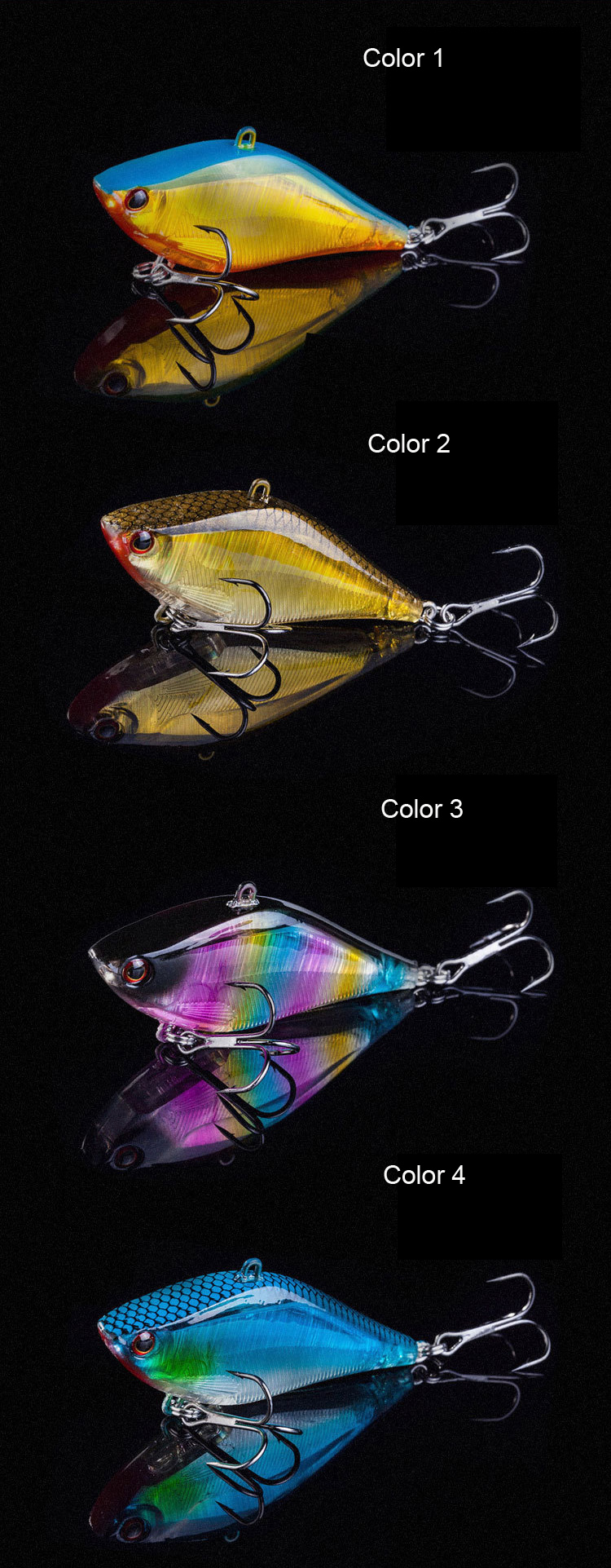 ZANLURE-1pc-63cm-14g-Jerkbait-Hard-VIB-Lures-Crankbait-Fishing-Lure-Wobblers-With-Treble-Hook-1269282-7