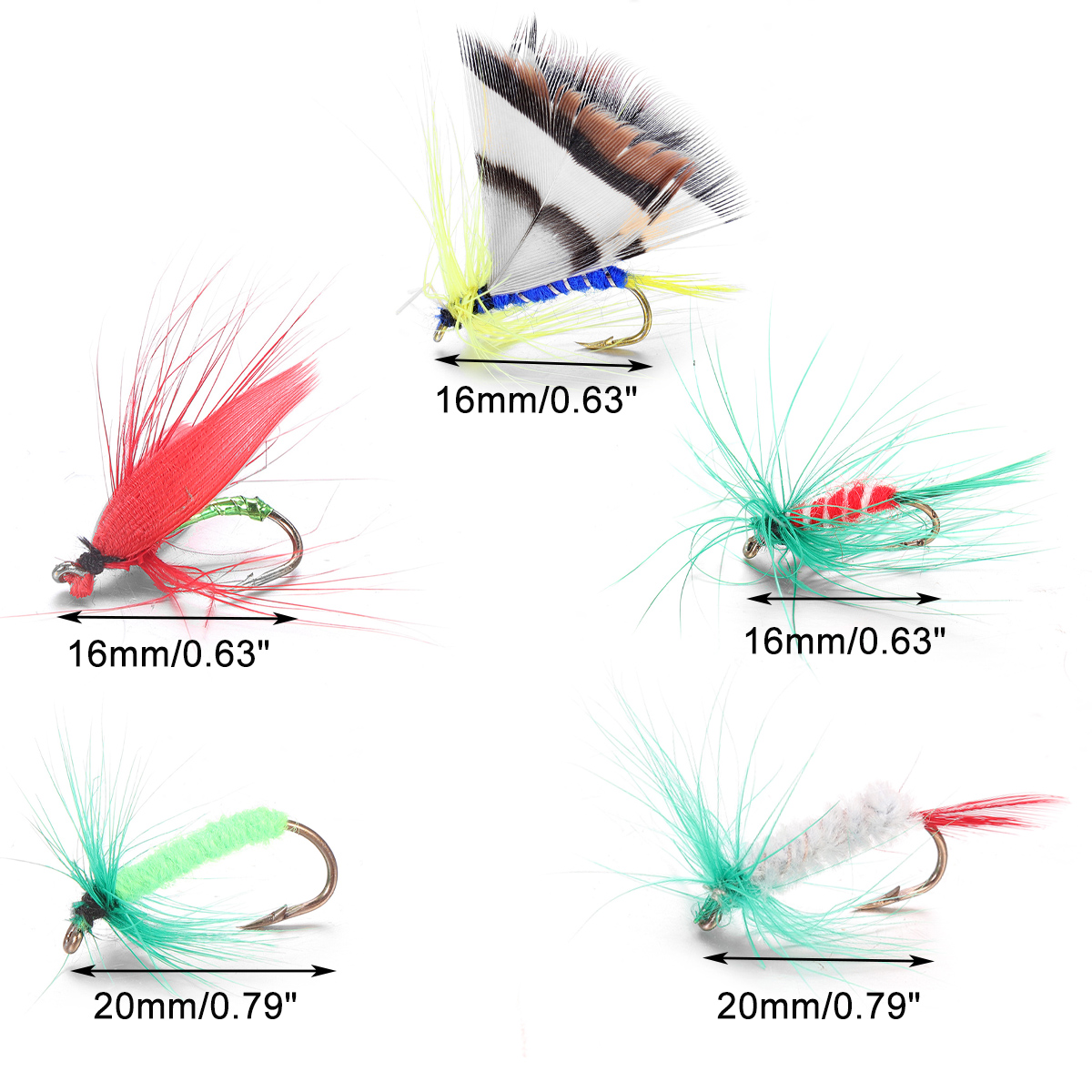 ZANLURE-20-Pcs-Fishing-Lures-Portable-Metal-Fly-Hook-Used-for-Trout-Freshwater-Saltwater-Outdoor-Fis-1837798-2