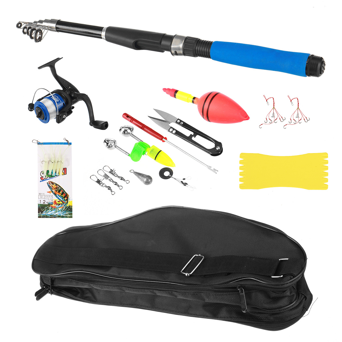 ZANLURE-21m-Fishing-Rod-Reel-Combo-Kits-Spinning-Pole-Set-Lure-Bag-Fishing-Tackle-1759870-5