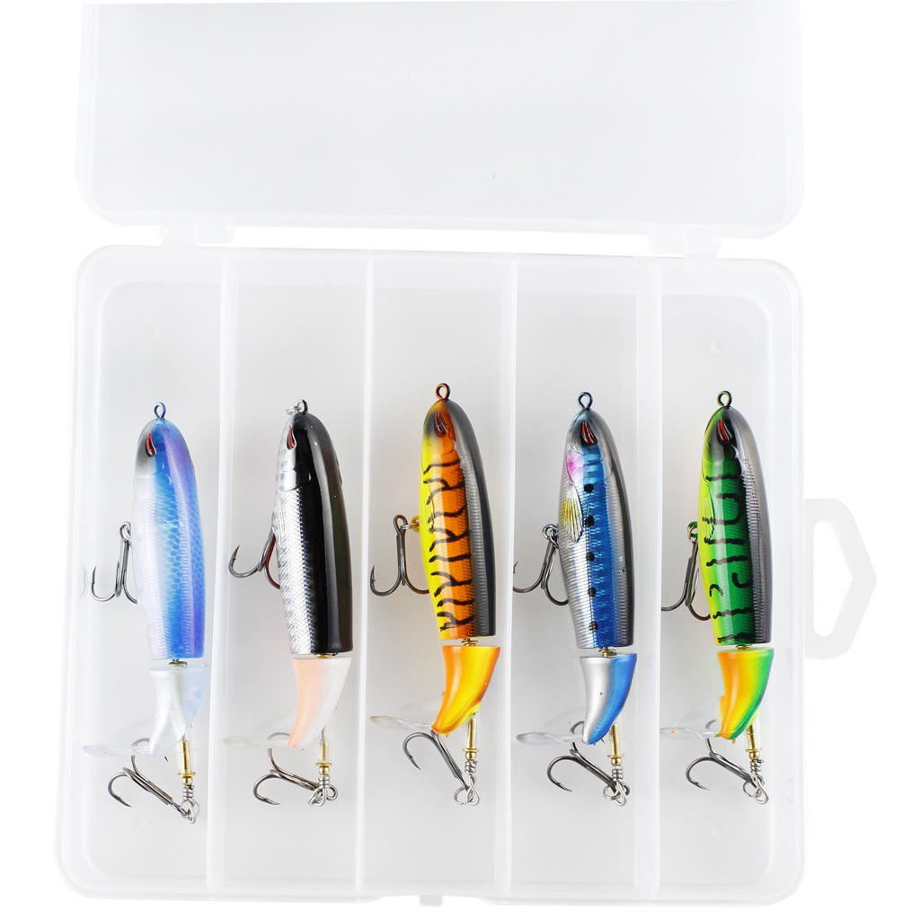 ZANLURE-5PCS-13G-Floating-Pencil-Fishing-Lures-Hard-Shell-Plastic-Fish-Simulation-Lures-With-2-Hooks-1855403-2