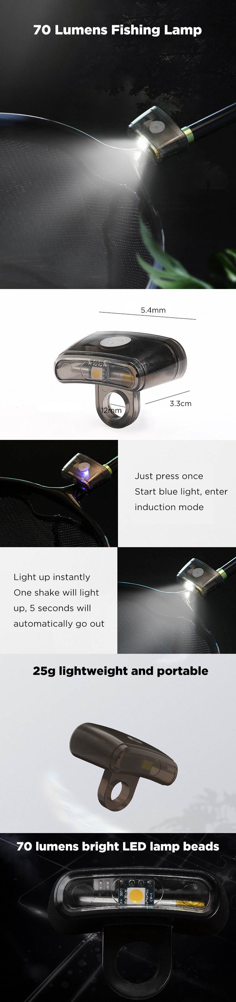 ZANLURE-70-Lumens-Intelligent-Induction-Fishing-Lamp-USB-Rechargeable-IPX5-Waterproof-25g-Lightweigh-1572285-1