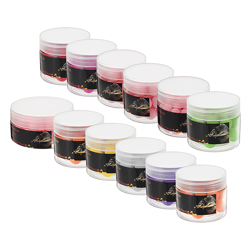 ZANLURE-8-14mm-Course-Carp-Fishing-Lures-Pop-Ups-Baits-9-Colors-9-Flavours-Floating-Lure-Ball-Beads-1188819-4