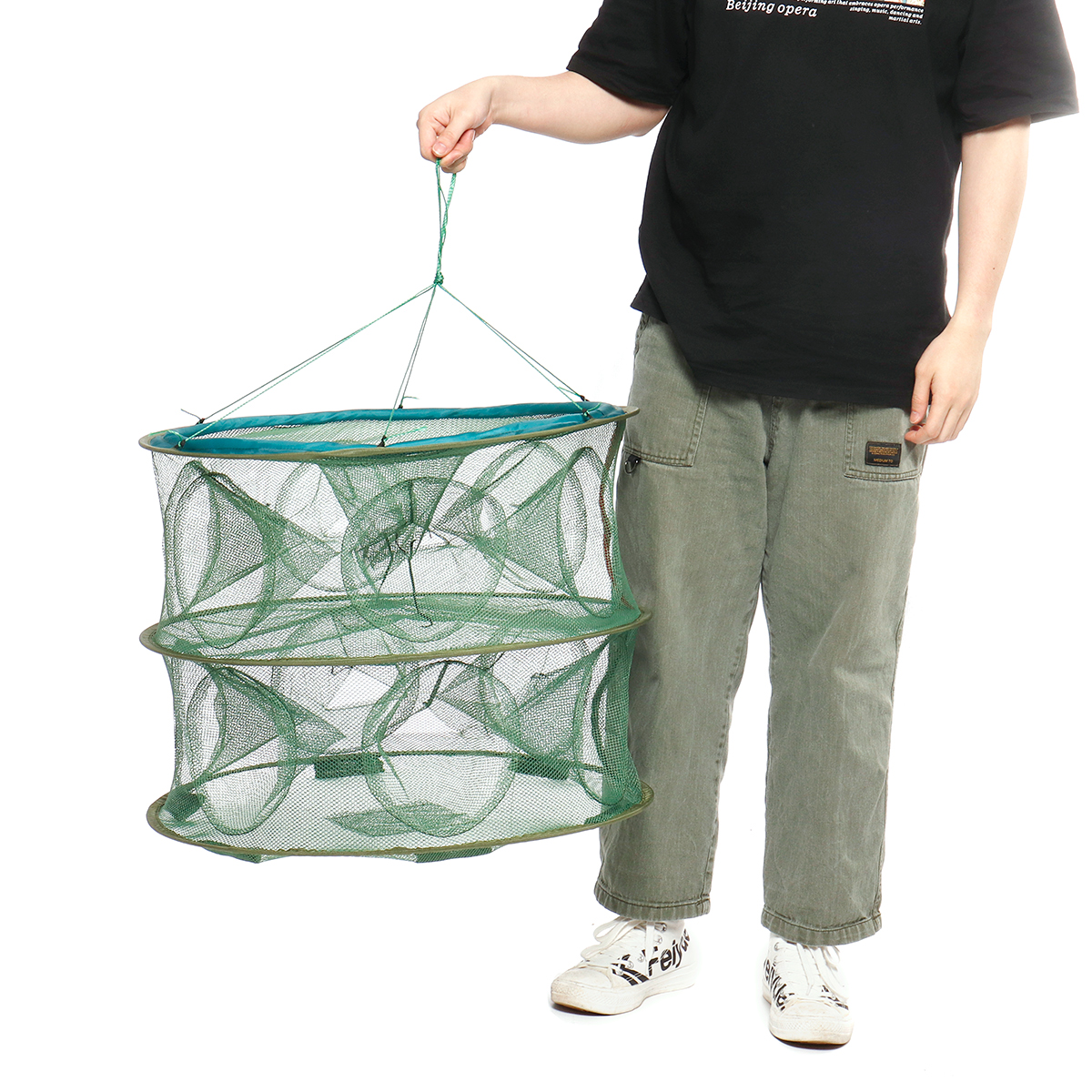 ZANLURE-891315-Holes-Foldable-Double-Layer-Fishing-Net-Fish-Shrimp-Fishing-Trap-Cast-Net-1121595-8