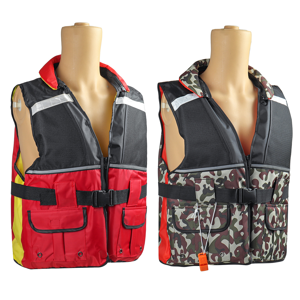 ZANLURE-Adjustable-Life-Jacket-Swimming-Equipment-Boat-Drifting-Fishing-Buoyancy-Vest-Portable-Swimm-1824588-3