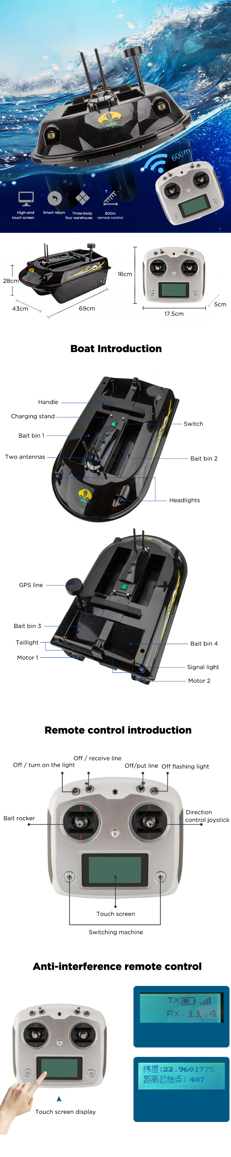 ZANLURE-B603-Remote-Control-GPS-Fishing-Boat-Night-Light-Loading-600m-Max-Load-16kg-RC-Fishing-Bait--1589573-1