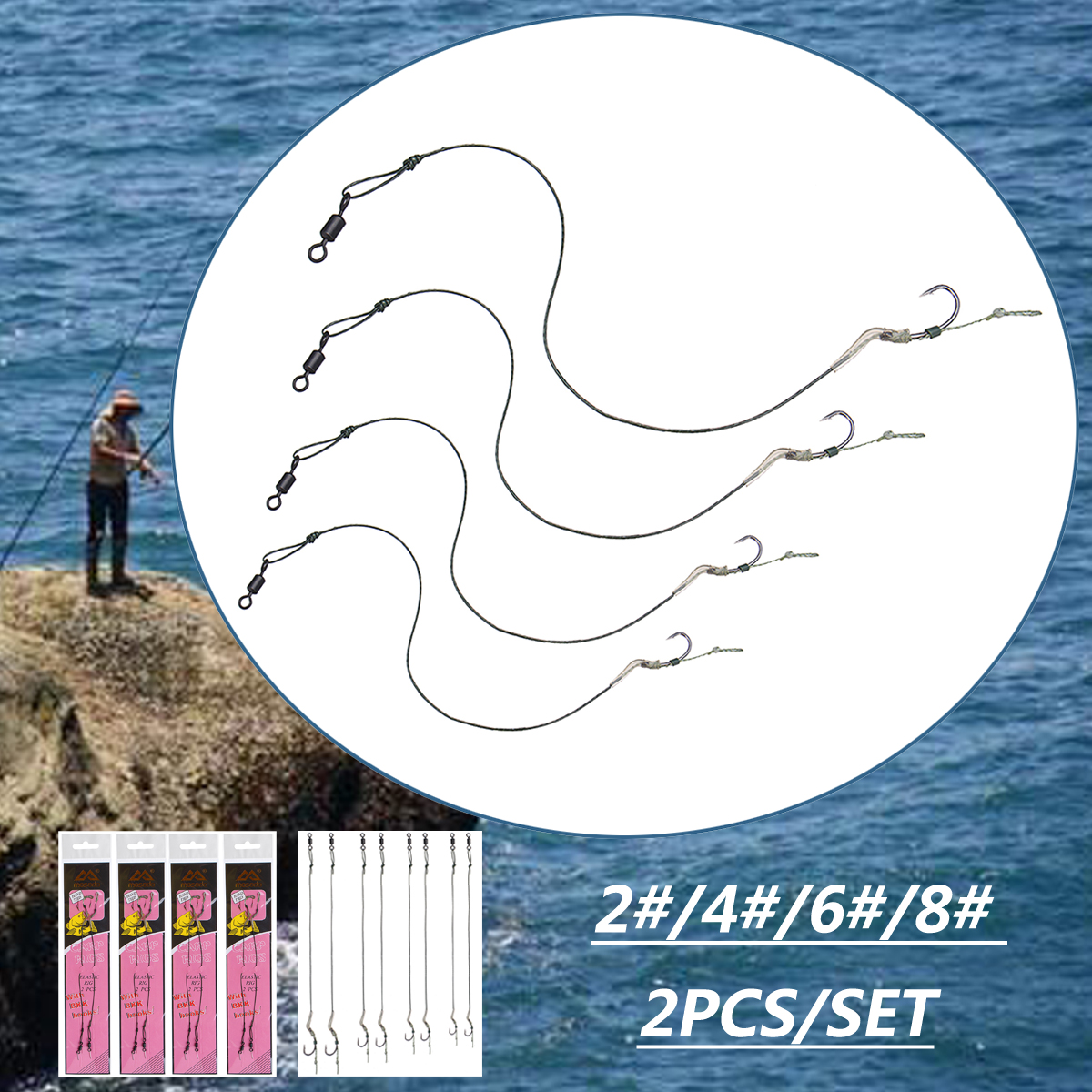ZANLURE-CR-G003-MOSODO-2PCS-2-4-6-8-High-Carbon-Steel-Fishing-Hook-Elastic-Rigs-Hook-Freshwater-1336320-2