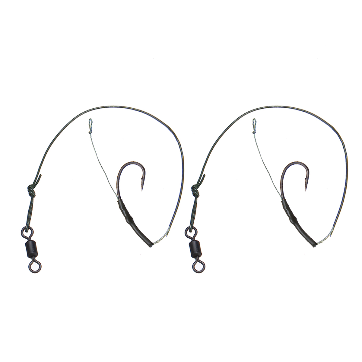 ZANLURE-CR-K002-2PCS-CR-K002--2-4-6-8-High-Carbon-Steel-Fishing-Hook-Rigs-Ring-Swivels-Lead-Clip-Set-1335693-7