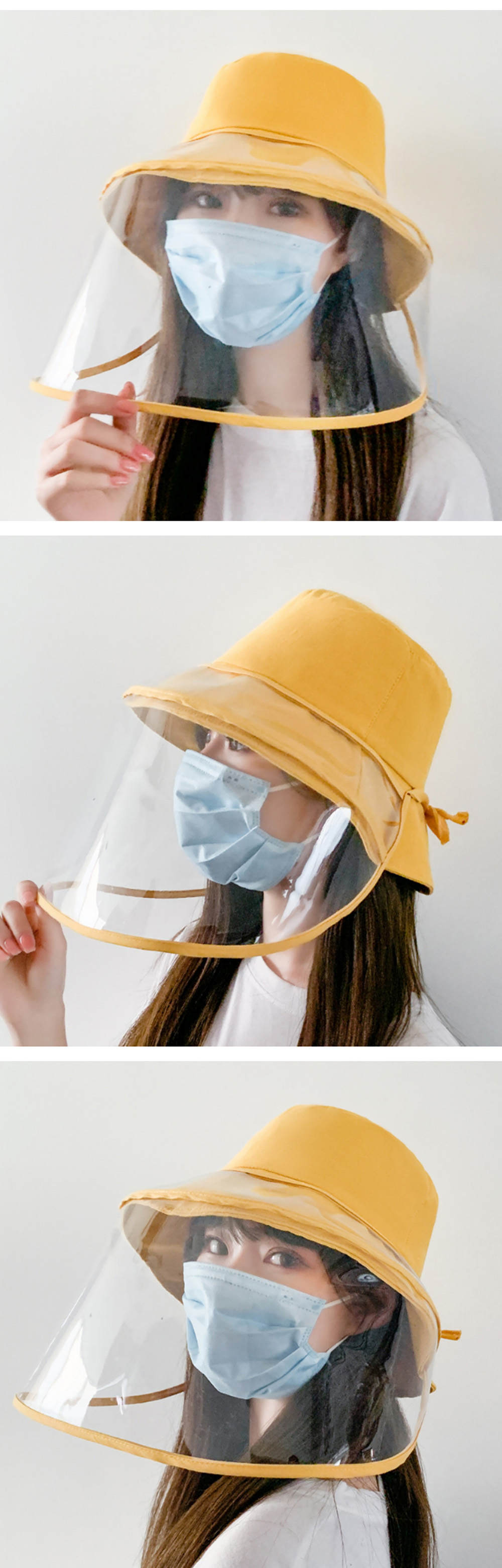 ZANLURE-Detachable-Fisherman-Bucket-Hat-Transparent-Protective-Mask-Hat-Anti-Fog-Saliva-Fishing-Hiki-1663724-2