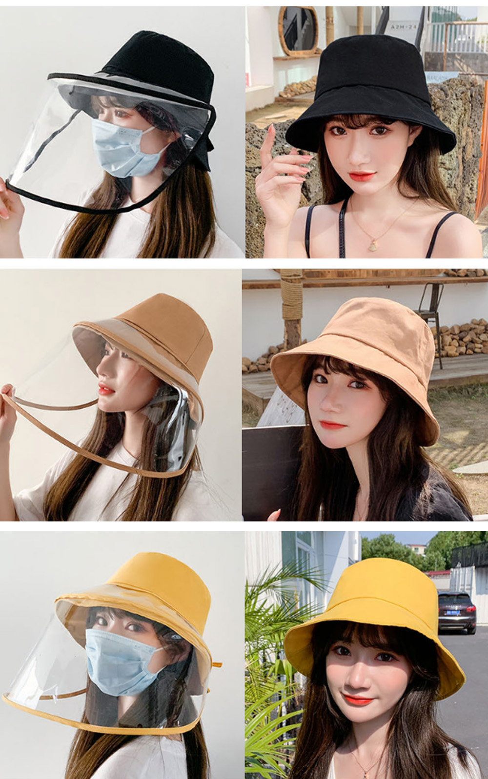 ZANLURE-Detachable-Fisherman-Bucket-Hat-Transparent-Protective-Mask-Hat-Anti-Fog-Saliva-Fishing-Hiki-1663724-3